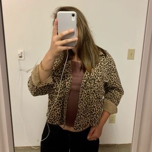 American eagle cropped jacket